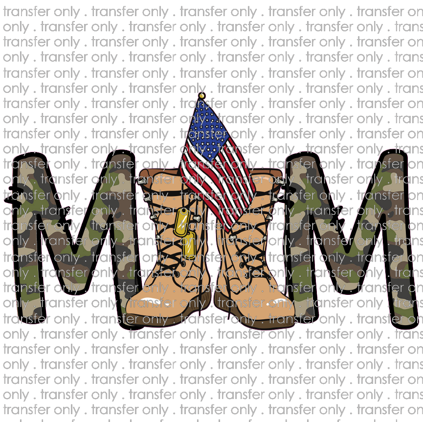 USA 67 mom boots camo