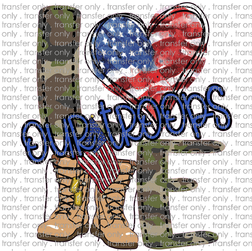 USA 71 love our troops camo heart