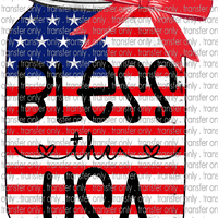 USA 92 Bless The USA Mason Jar