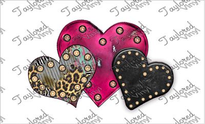 VAL 122 Tri Heart Marquee