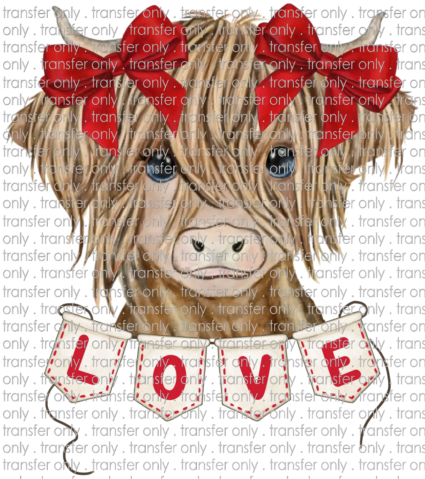 VAL 278 Valentine Cow