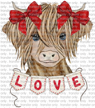 VAL 278 Valentine Cow