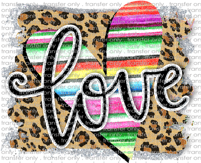 VAL 5 Love Leopard Serape