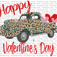 VAL 68 Leopard Truck Valentines Day
