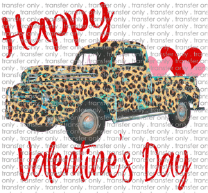 VAL 68 Leopard Truck Valentines Day