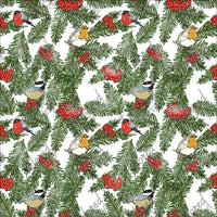 P-CHR-15 Winter Pines and Birds 02