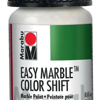 Metallic Teal-Silver-Red 730 Marabu Easy Marble
