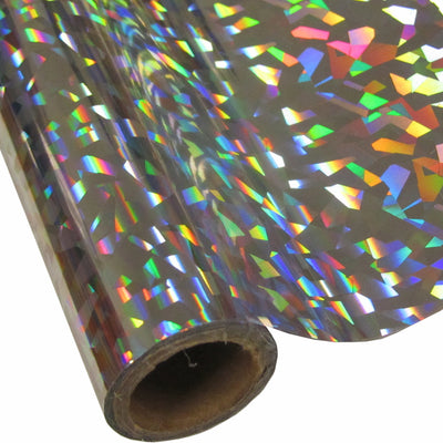 Cracked Ice Silver - Textile Foil