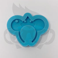 Evil Queen Mouse Headband Keychain Silicone Mold