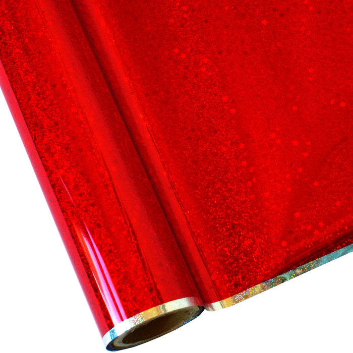 Glitter Red - Textile Foil