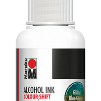 Blue-Green-GoldGlitter 516 Marabu Alcohol Ink