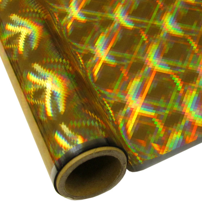 Hyperplaid Gold - Textile Foil