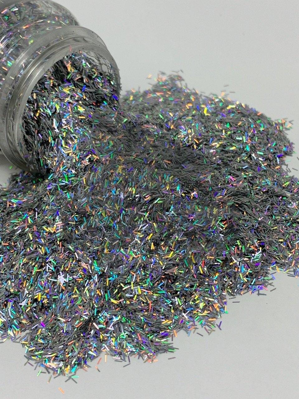 Silver Trimmings Holographic Shape