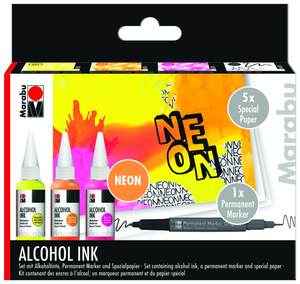 Neon Set 102 Marabu Alcohol Ink