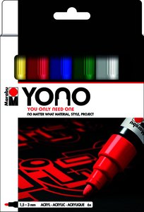 YONO Marker Set 6pk