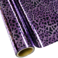 Leopard Purple - Textile Foil