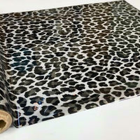 Wild Leopard Spots Large - Silver Foil APS