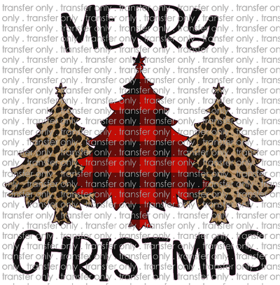 CHR 60 Merry Christmas Plaid and Leopard