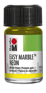 Neon Yellow 321 Marabu Easy Marble