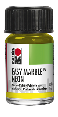 Neon Yellow 321 Marabu Easy Marble